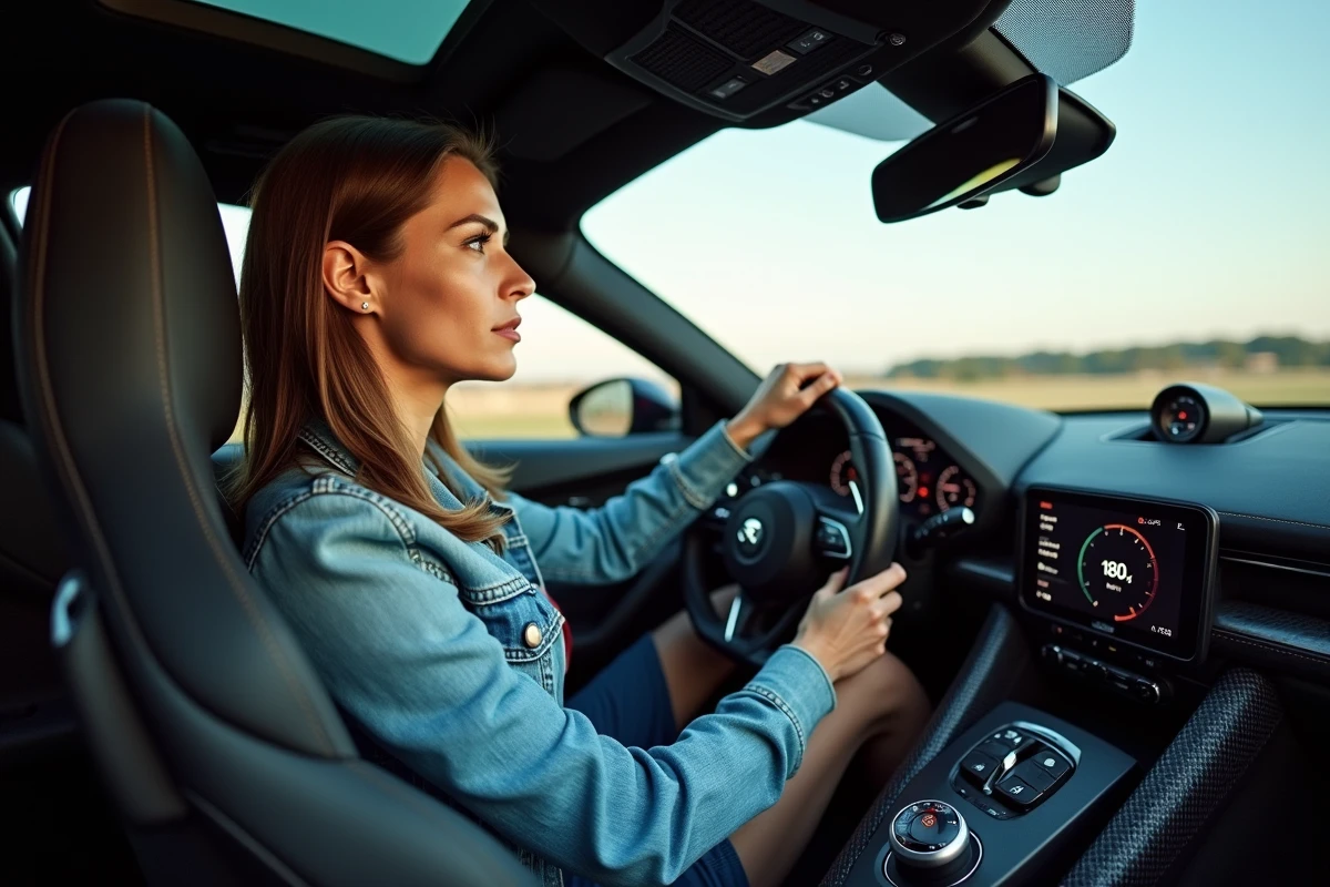 Journaliste automobile dans l