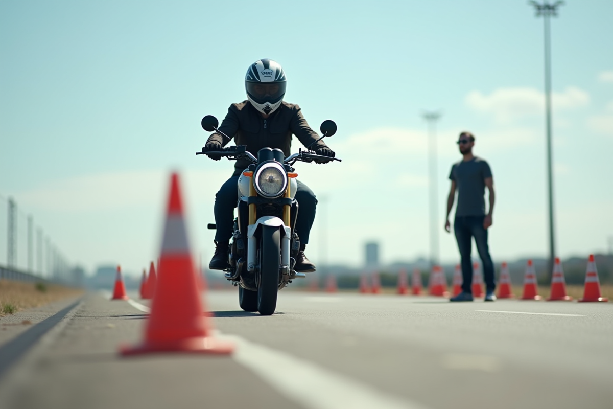 Fautes éliminatoires au permis moto : les erreurs à éviter absolument
