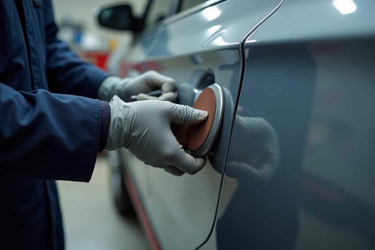 Réparation de carrosserie : reboucher un trou dans une voiture efficacement